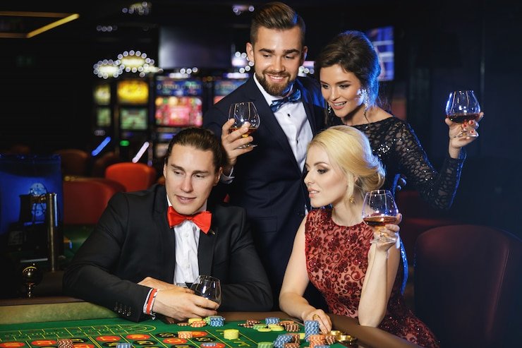 Crazy Time spinning wheel with live dealer host